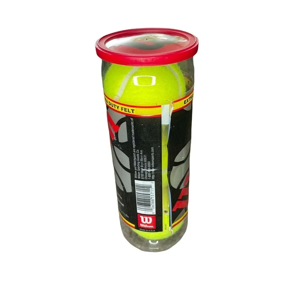 Wilson Matchpoint EXTRA DUTY FELT Tennis‎ Balls 3 Pack Brand New